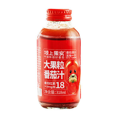 新疆特产美食笑厨果实榨取番茄汁