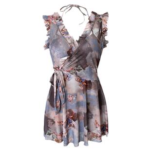 连体泳衣女2025新款爆款裙式保守显瘦高级感泡温泉度假带钢圈泳装