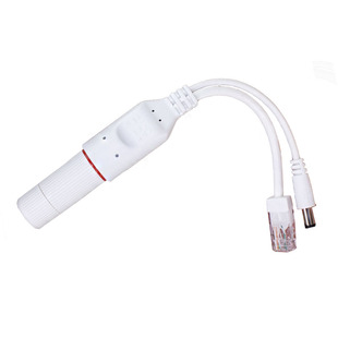 室外防水poe分离器24v转12V网络监控一线通非标24V供电网线分离器