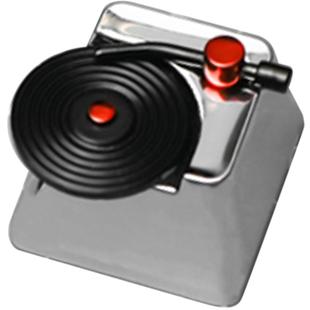 KeyPlayer个性键帽黑胶回响唱片磁吸解压可动单个试轴器机械键盘