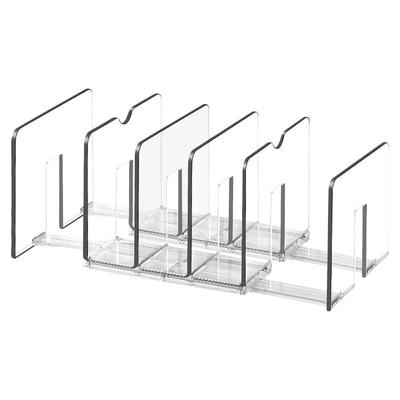 可伸缩书立架桌面书架挡板收纳