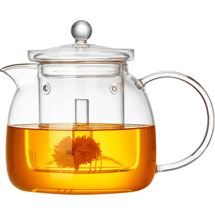 玻璃煮茶壶耐高温加厚新款家用电陶炉烧水高硼硅大泡茶壶茶具套装