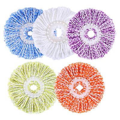 通用加厚强吸水旋转拖把头不掉毛