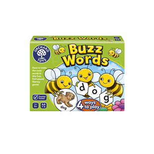 快慢狐英国BuzzWords流行语 英语字母拼写儿童早教益智桌游玩具4+