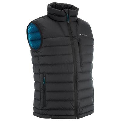 迪卡侬羽绒马甲男户外女轻薄坎肩