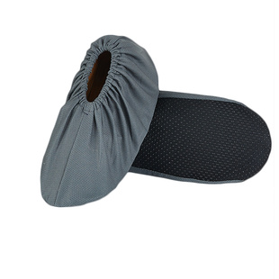 鞋套家用室内布料可洗反复使用加厚耐磨防滑学生机房成人绒布脚套