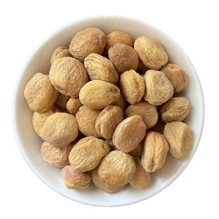 新疆库车小白杏干天然不添加树上吊干杏新货原味果脯散装果干零食