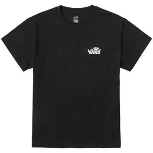 Vans范斯官方 男女情侣纯棉短袖T恤熊猫印花毛毡贴画
