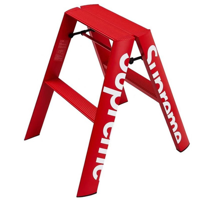 supreme梯子家居加厚人字梯折叠楼梯家用多功能铝合金二步梯凳