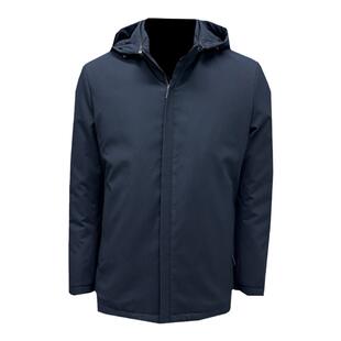 促销回馈冬季新品商务休闲可脱卸帽子丝绵外套男士棉服上衣铭盛缘