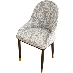 加厚雪尼尔高端大弧形椅子套罩保护2025半圆靠背扶手餐桌皮板凳座