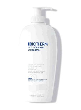 欧洲直邮Biotherm碧欧泉大白瓶清爽滋润牛奶身体乳400ml正品