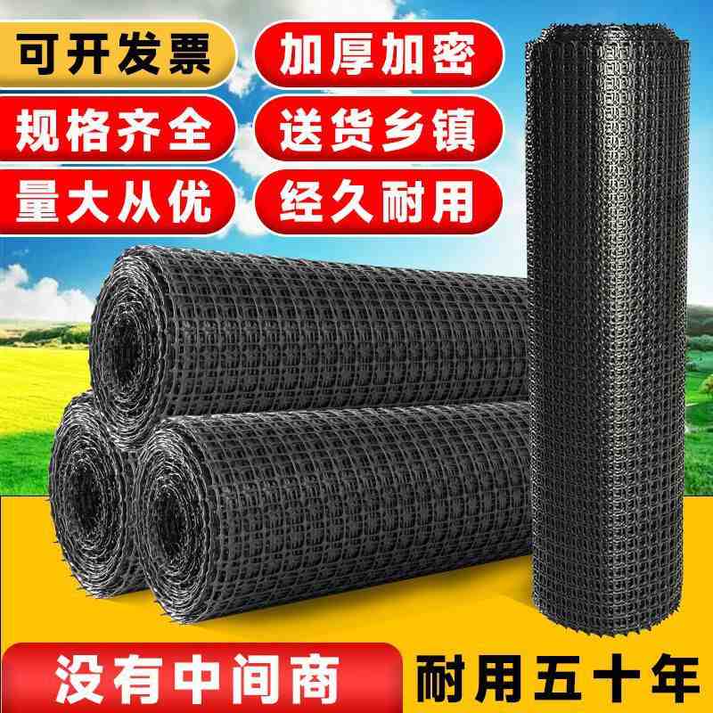 养鸡塑料网格围栏网拦围栏菜园家用网养殖网鸡栅栏土工户外防护网