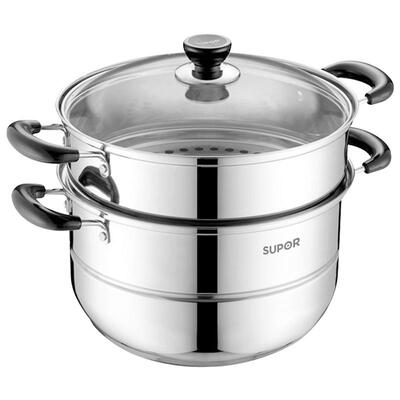 苏泊尔加厚多功能双层大容量蒸锅