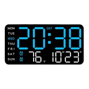 LED电子时钟挂墙客厅桌面摆台式大屏数字钟表2025新款多功能闹钟