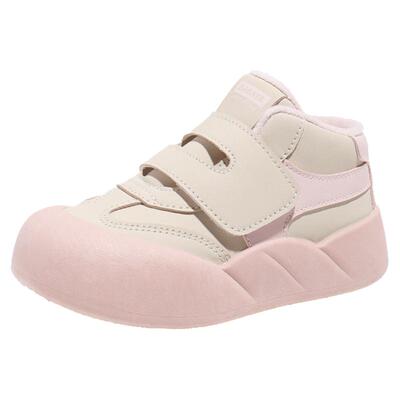 芭芭鸭儿童冬季棉鞋女童鞋子2025新款秋冬加绒二棉鞋男童保暖鞋子