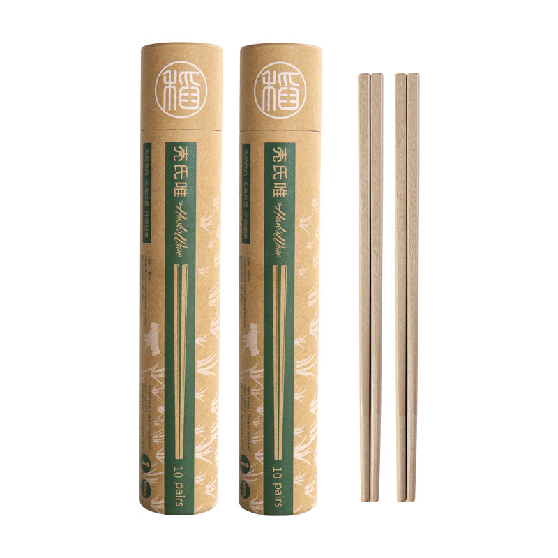 正品壳氏唯天然稻谷壳筷子抗菌防霉防滑中式家用快子高档餐具耐高