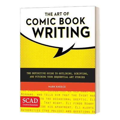英文原版 The Art of Comic Book Writing 漫画书写作艺术 概述 脚本和推销你的连续艺术故事的权威指南 英文版 进口英语原版书籍