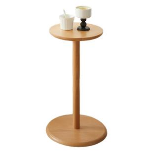 实木沙发边几家用客厅小型茶几阳台边柜小桌子角几床头迷你置物架