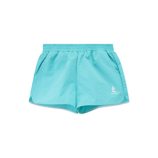 夏季新款美式辣妹海岸运动短裤女2025多巴胺宽松休闲显瘦速干热裤