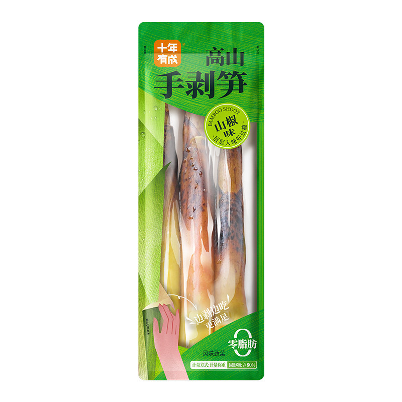 十年有成高山手剥笋山椒/老汤味