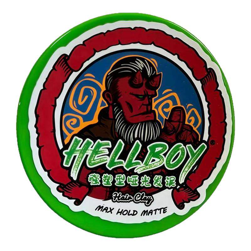 HELLBOY地狱男爵强力定型发泥哑光干爽蓬松神器