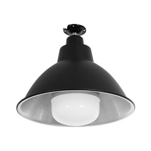 led工厂车间照明灯厂房业e27灯泡螺旋口灯罩外壳仓库店铺吊灯罩