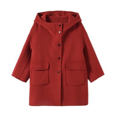 【澳洲羊毛】罗蒙女童羊毛大衣