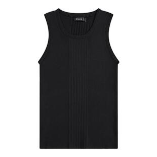 BOYUE帛跃针织弹力老头背心纯色健身运动紧身休闲内搭打底衫男女