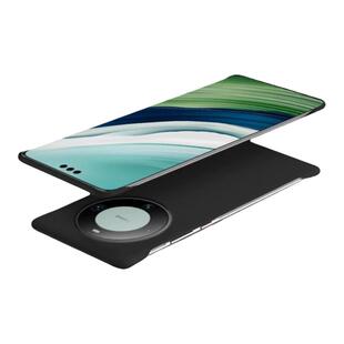 适用华为mate60手机壳50无边框mate40pro魅特磨砂p30硬壳p50半包超薄p40pro+保护套art保时捷版e曲面屏男女款