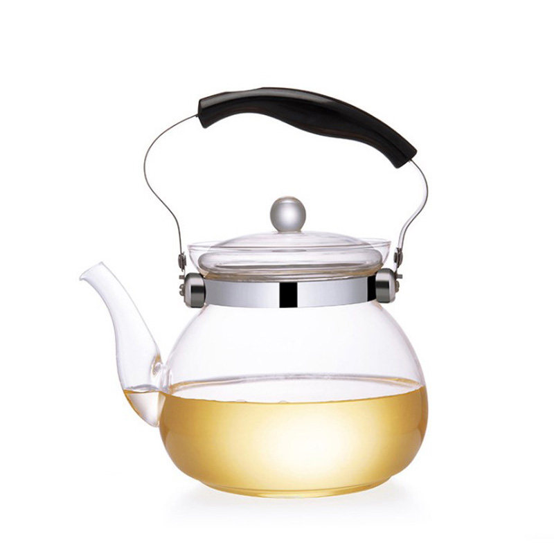 提梁壶 绿茶茶艺玻璃壶/茶壶/煮茶壶/花草茶壶 不挑炉/随手泡茶壶