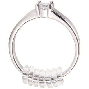 戒指调节器改小神器隐形透明绕绳缩小神器戒指大了调节神器防滑套