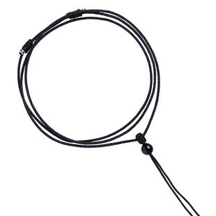 本命年红绳八宝罗盘编制绳吊坠挂绳儿童黄金玉佩吊坠绳项链绳子