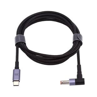 拓振Type-c转DC诱骗线适用于联想笔记本电脑数据线20V7A芯片140W高速充电PD快充线带emark芯片1.8m惠普戴尔