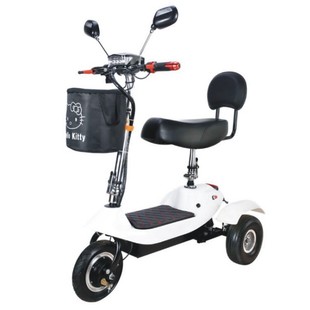 旗舰款家用小型轻便电动三轮车成人女士老年残疾人代步电瓶车带娃