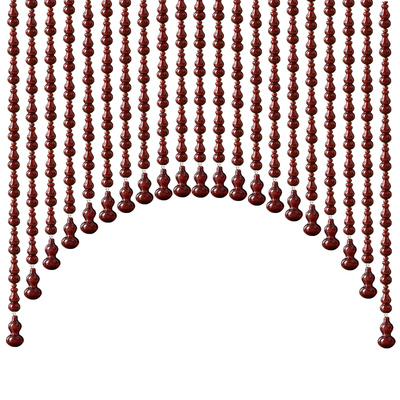 桃木葫芦卧室餐厅门帘