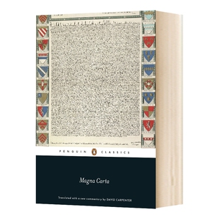 英文原版 Magna Carta 大宪章 英文版 政治法律 戴维·卡彭特 企鹅经典Penguin Classics 进口英语原版书籍