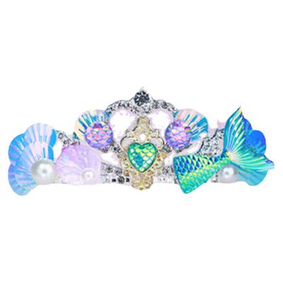 女童皇冠艾莎公主发箍迪士尼冰雪