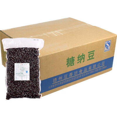 糖纳红小豆3kg*6/箱装即食免煮糖