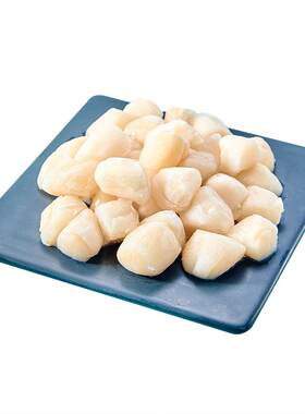 【新品】鲜元素 原汁扇贝柱300克/包  鲜贝取柱 鲜甜