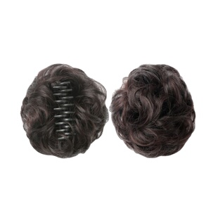 妈妈假发抓夹短发过渡尴尬期花苞头假发头花发夹蓬松女成人头饰