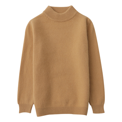 100%纯羊毛儿童羊毛衫男女童秋冬