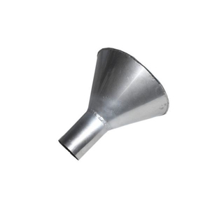 不锈钢带支架防油漏斗食品包装漏斗真空袋口装袋工具大口径漏斗