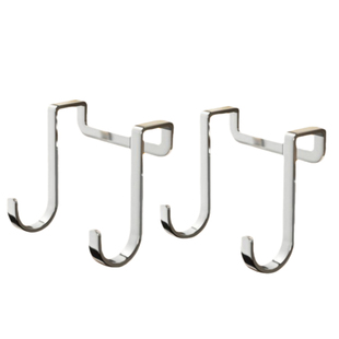 不锈钢双s型重物挂钩免打孔强力承重门后多功能柜门高级收纳空间