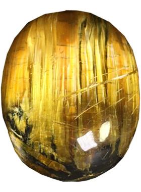 天然金发晶钛晶男女同款吊坠饰品