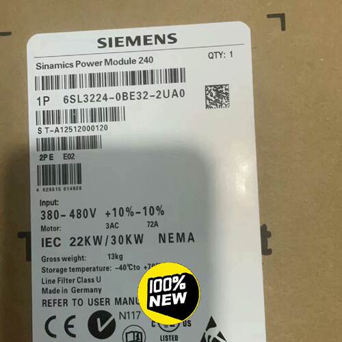 【询价】6SL3224-0BE32-2UA0G120变频器适用