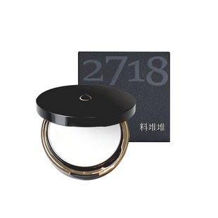 【立即抢购】料堆堆2718水粉饼定妆粉饼透明大白饼柔焦提亮遮毛孔