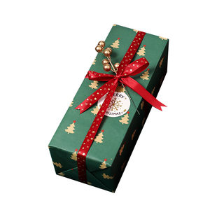 圣诞礼物牛皮包装纸ins风 加厚大尺寸新年生日礼物纸礼品盒手工纸