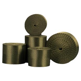 加厚背包带军绿色涤棉带厚织带行李箱打包带棉布带子