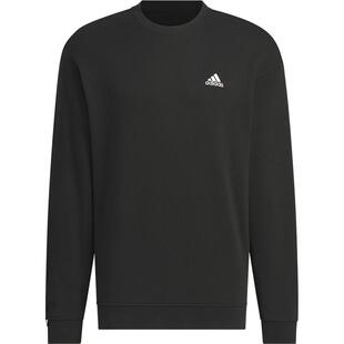 Adidas/阿迪达斯官方正品V LABEL FT CREW男女宽松圆领卫衣JM9107